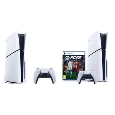 PlayStation 5 (Disk versiyası) + DualSense idarəetmə pultu + EA Sports lalafo.az -da PlayStation 5 (Disk versiyası) + DualSense idarəetmə pultu + EA Sports