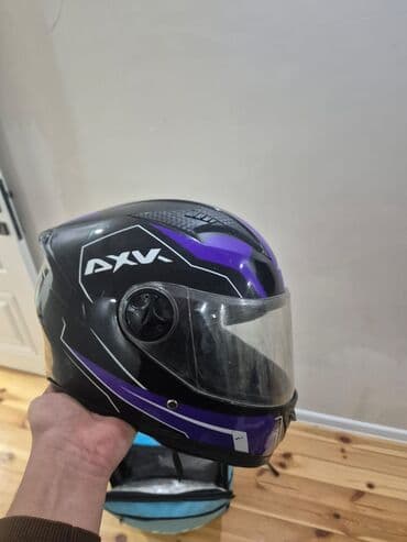 Moto əlcəklər: AXX markalı tam üzlü (full-face) motosiklet dəbilqəsi - Korpus lalafo.az -da — 2 Moto əlcəklər: AXX markalı tam üzlü (full-face) motosiklet dəbilqəsi - Korpus — 2