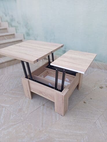 Jurnal masası, Yeni, Transformer, Laminat, Dördbucaq masa lalafo.az -da Jurnal masası, Yeni, Transformer, Laminat, Dördbucaq masa