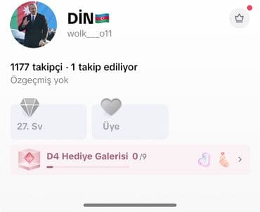 Tikok Hesabı 27 level 25 levellede barter ederem takibi 20 k Belə lalafo.az -da Tikok Hesabı 27 level 25 levellede barter ederem takibi 20 k Belə