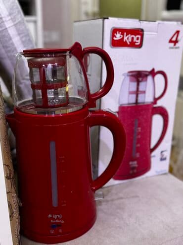 Elektrik çaydan King, 3-dən çox l, İşlənmiş, Ödənişli çatdırılma, Ünvandan götürmə lalafo.az -da Elektrik çaydan King, 3-dən çox l, İşlənmiş, Ödənişli çatdırılma, Ünvandan götürmə