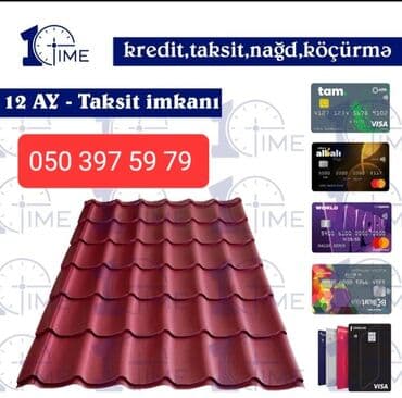 Потолок: Metal kirəmit və profnastil istehsalı - Material: sinklənmiş polad at lalafo.az — 9 Потолок: Metal kirəmit və profnastil istehsalı - Material: sinklənmiş polad — 9