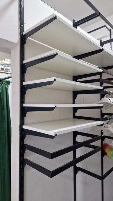 ПО для бизнеса: Mağaza vitrini üçün metal stend və rəf sistemi - Divara montaj olunan at lalafo.az — 5 ПО для бизнеса: Mağaza vitrini üçün metal stend və rəf sistemi - Divara montaj olunan — 5