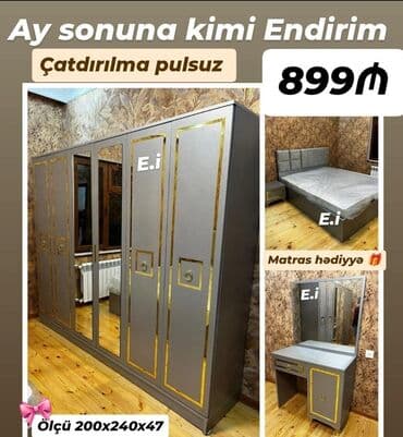 Yataq mebeli məhdud sayda endirimdə Kredit verilir Sifarişlə yığılır lalafo.az -da Yataq mebeli məhdud sayda endirimdə Kredit verilir Sifarişlə yığılır