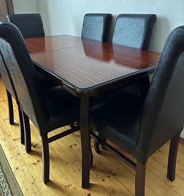 Qonaq otağı üçün, İşlənmiş, 6 stul lalafo.az -da Qonaq otağı üçün, İşlənmiş, 6 stul