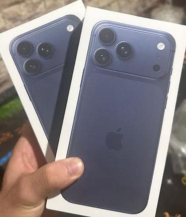 IPhone 17 Pro Max, Mavi, Face ID lalafo.az -da IPhone 17 Pro Max, Mavi, Face ID
