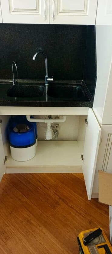 Su filtrləri: Mətbəx üçün altda quraşdırılan su təmizləmə sistemi - Quraşdırma lalafo.az -da — 4 Su filtrləri: Mətbəx üçün altda quraşdırılan su təmizləmə sistemi - Quraşdırma — 4