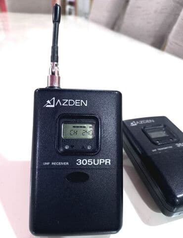 YAPONİYA istehsalı olan ( AZDEN ) YAXA MİKROFONU satılır lalafo.az -da YAPONİYA istehsalı olan ( AZDEN ) YAXA MİKROFONU satılır