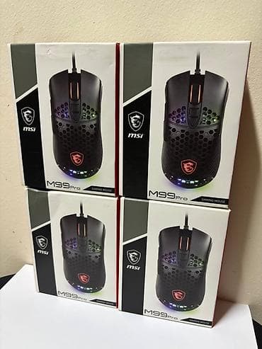 MSI Gaming Mouse M99 Pro Xüsusiyyətlər: - Sensor həssaslığı: 6200 DPI lalafo.az -da MSI Gaming Mouse M99 Pro Xüsusiyyətlər: - Sensor həssaslığı: 6200 DPI