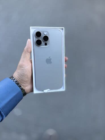 IPhone 16 Pro Max, 256 GB, Natural Titanium lalafo.az -da IPhone 16 Pro Max, 256 GB, Natural Titanium