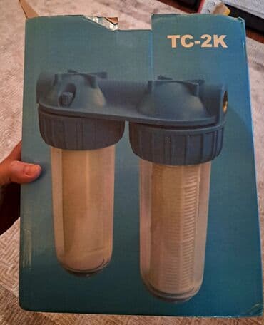 İki mərhələli su filtri sistemi – TC-2K - Model: TC-2K, divara montaj lalafo.az -da İki mərhələli su filtri sistemi – TC-2K - Model: TC-2K, divara montaj