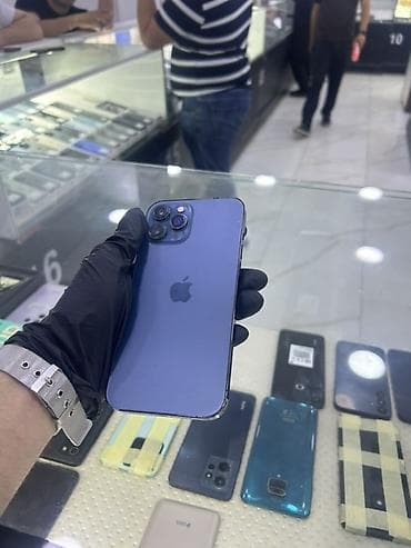 IPhone 12 Pro Max, 128 GB, Sierra Blue, Face ID lalafo.az -da IPhone 12 Pro Max, 128 GB, Sierra Blue, Face ID