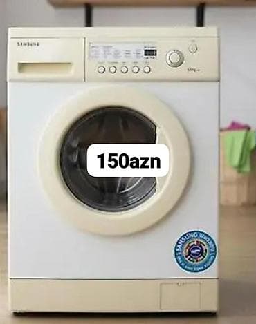 Paltaryuyan maşın Samsung, 5 kq, Avtomat, Qurutmasız lalafo.az -da Paltaryuyan maşın Samsung, 5 kq, Avtomat, Qurutmasız