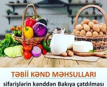 Ucuz Ve keyfiyetli Təbii kənd məhsulları – kənddən birbaşa Bakıya lalafo.az -da Ucuz Ve keyfiyetli Təbii kənd məhsulları – kənddən birbaşa Bakıya