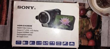 Sony HDR-CX360E rəqəmsal videokamera Xüsusiyyətlər: - 16.0 MP lalafo.az -da Sony HDR-CX360E rəqəmsal videokamera Xüsusiyyətlər: - 16.0 MP