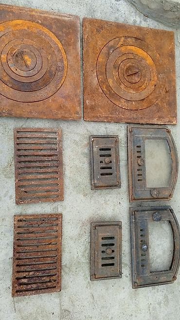 Dəmir soba/peç dəstləri - Material: tökmə dəmir - Komplekt tərkibi lalafo.az -da Dəmir soba/peç dəstləri - Material: tökmə dəmir - Komplekt tərkibi