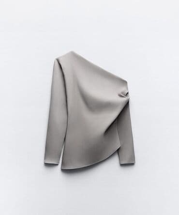 Qadınlar üçün asimmetrik kəsimli uzunqoll bluz. - Rəng: açıq lalafo.az -da Qadınlar üçün asimmetrik kəsimli uzunqoll bluz. - Rəng: açıq