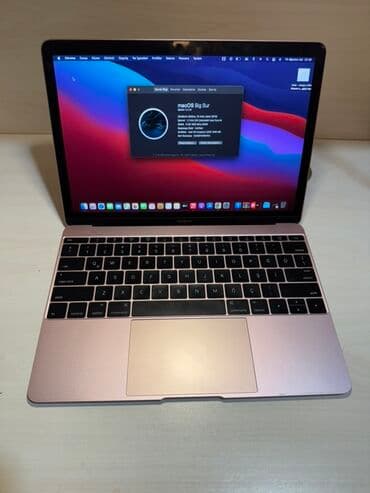 apple: Apple MacBook 12" – Rose Gold ultrayüngül noutbuk - Rəng: Rose Gold - lalafo.az -da — 3 apple: Apple MacBook 12" – Rose Gold ultrayüngül noutbuk - Rəng: Rose Gold - — 3