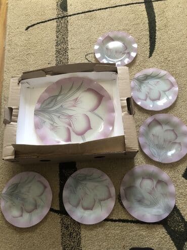 Nahar dəsti, rəng - Bənövşəyi, Şüşə, 6 nəfərlik lalafo.az -da Nahar dəsti, rəng - Bənövşəyi, Şüşə, 6 nəfərlik