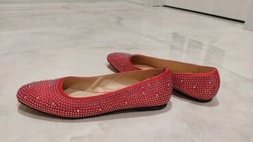 Baletkalar, Ölçü: 40, rəng - Qırmızı, Yeni lalafo.az -da Baletkalar, Ölçü: 40, rəng - Qırmızı, Yeni