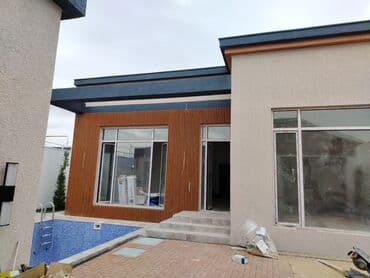 Fasad işləri: Fasad üçün WPC (kompozit ağac) dekorativ lamel və pervaz işləri - lalafo.az -da — 2 Fasad işləri: Fasad üçün WPC (kompozit ağac) dekorativ lamel və pervaz işləri - — 2