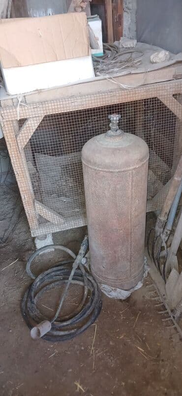 Məhsul: Qaz balonu və şlanq komplekti Təsvir: - Metal qaz balonu lalafo.az -da Məhsul: Qaz balonu və şlanq komplekti Təsvir: - Metal qaz balonu