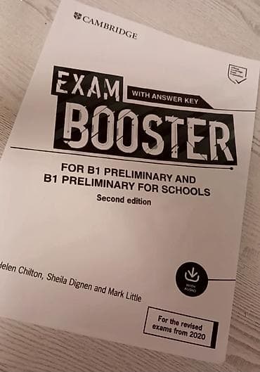 Məhsul: Cambridge Exam Booster – For B1 Preliminary and B1 Preliminary at lalafo.az Məhsul: Cambridge Exam Booster – For B1 Preliminary and B1 Preliminary