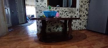 Ağac materialdan hazırlanmış oval formalı salon/otaq masası. - Rəng lalafo.az -da Ağac materialdan hazırlanmış oval formalı salon/otaq masası. - Rəng