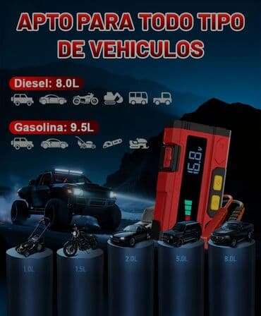 Batıq çıxaran alət: Avtomobil akkumulyatoru üçün portativ start-verici (Jump Starter) lalafo.az -da — 2 Batıq çıxaran alət: Avtomobil akkumulyatoru üçün portativ start-verici (Jump Starter) — 2