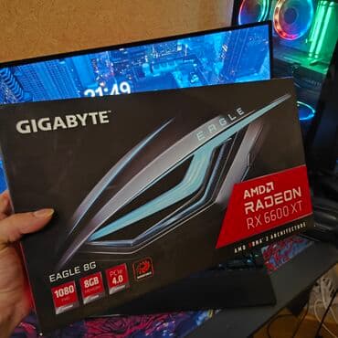 Videokart AMD Radeon RX 6600 XT, 8 GB, İşlənmiş lalafo.az -da Videokart AMD Radeon RX 6600 XT, 8 GB, İşlənmiş