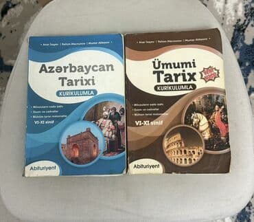 Məhsul: Tarix hazırlıq kitabları dəsti - Nəşr: “Abituriyent” seriyası lalafo.az -da Məhsul: Tarix hazırlıq kitabları dəsti - Nəşr: “Abituriyent” seriyası