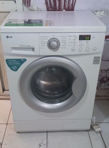 Paltaryuyan maşın LG, 6 kq, İşlənmiş, Avtomat, Qurutma var, Ödənişli çatdırılma lalafo.az -da Paltaryuyan maşın LG, 6 kq, İşlənmiş, Avtomat, Qurutma var, Ödənişli çatdırılma
