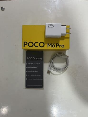 Poco M6 Pro, rəng - Qara, Sensor lalafo.az -da Poco M6 Pro, rəng - Qara, Sensor