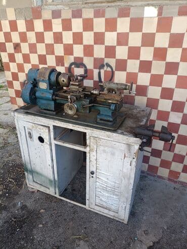 Mini dəzgah dəsti – torna dəzgahı + metal şkaflı iş stolu + qısqac lalafo.az -da Mini dəzgah dəsti – torna dəzgahı + metal şkaflı iş stolu + qısqac
