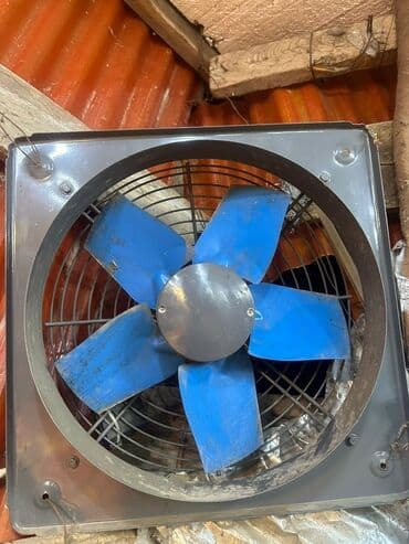 Sənaye tipli divar/çıxarış ventilyatoru - Korpus: metal kvadrat lalafo.az -da Sənaye tipli divar/çıxarış ventilyatoru - Korpus: metal kvadrat