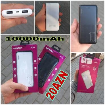 Powerbank 10000 mAh, Yeni lalafo.az -da Powerbank 10000 mAh, Yeni