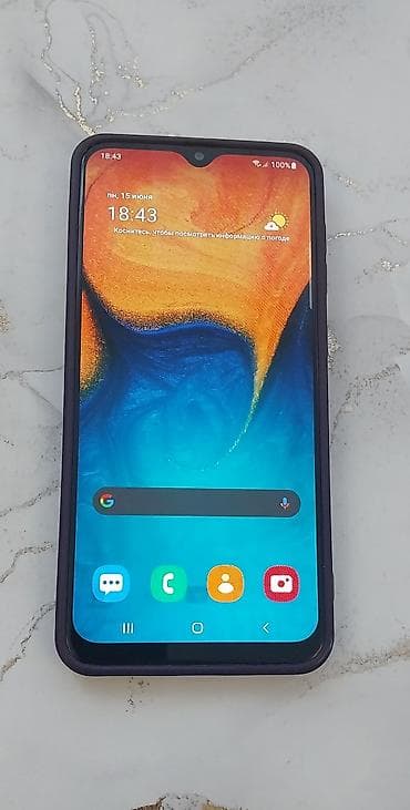 Samsung Galaxy A20, 32 GB, rəng - Göy, İki sim kartlı lalafo.az -da Samsung Galaxy A20, 32 GB, rəng - Göy, İki sim kartlı