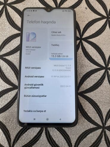 Redmi Note 8 Pro, 128 GB, rəng - Qara, Barmaq izi, İki sim kartlı, Face ID lalafo.az -da Redmi Note 8 Pro, 128 GB, rəng - Qara, Barmaq izi, İki sim kartlı, Face ID