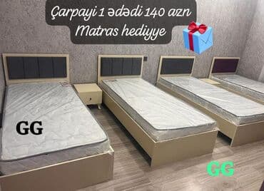 Yeni, Təknəfərlik çarpayı, Bazasız, Matras ilə, Siyirməsiz lalafo.az -da Yeni, Təknəfərlik çarpayı, Bazasız, Matras ilə, Siyirməsiz