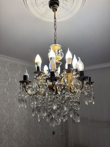 Çılçıraq, 10 və daha çox lampa, Metal lalafo.az -da Çılçıraq, 10 və daha çox lampa, Metal