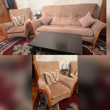 Divan +1 kreslo + jurnalni masa birlikde 130 azn satilir‼️unvan lalafo.az -da Divan +1 kreslo + jurnalni masa birlikde 130 azn satilir‼️unvan