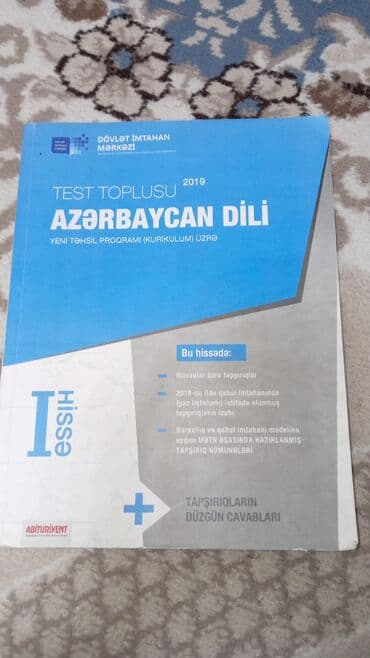 Məhsul: “Azərbaycan dili – Test Toplusu 2019” (Yeni təhsil proqramı – lalafo.az -da Məhsul: “Azərbaycan dili – Test Toplusu 2019” (Yeni təhsil proqramı –