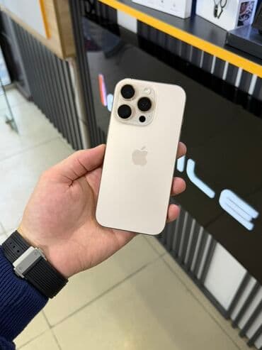 IPhone 16 Pro, 128 GB, Desert Titanium lalafo.az -da IPhone 16 Pro, 128 GB, Desert Titanium
