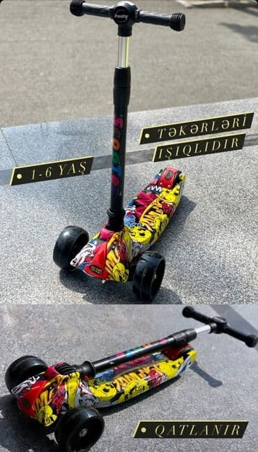 Samakat, SkuterSamokat 🔹️Scooter 🛴🆕️ 🔹️Ölkə daxili PULSUZ çatdırılma lalafo.az -da Samakat, SkuterSamokat 🔹️Scooter 🛴🆕️ 🔹️Ölkə daxili PULSUZ çatdırılma
