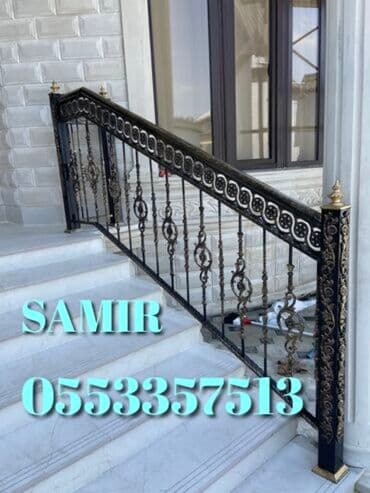 Məhəccər bəzəkləri: Balkon məhəccəri, Dəmir lalafo.az -da — 4 Məhəccər bəzəkləri: Balkon məhəccəri, Dəmir — 4