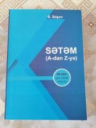 SƏTƏM (A-dan Z‑yə) – Süleyman İbişov - Nəşr ili: 2023, Bakı - lalafo.az -da SƏTƏM (A-dan Z‑yə) – Süleyman İbişov - Nəşr ili: 2023, Bakı -