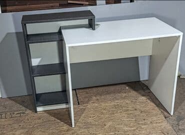 Письменные столы на заказ: Masa tipı: Kitab rəfli iş/oxu masası Ölçüləri 120×60×75 Keyfiyyətli at lalafo.az — 2 Письменные столы на заказ: Masa tipı: Kitab rəfli iş/oxu masası Ölçüləri 120×60×75 Keyfiyyətli — 2