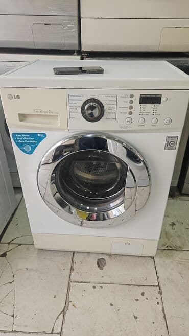 Paltaryuyan maşın LG, 6 kq, Avtomat, Qurutmasız lalafo.az -da Paltaryuyan maşın LG, 6 kq, Avtomat, Qurutmasız
