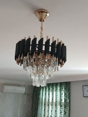 Çılçıraq, 4 lampa, Xrustal lalafo.az -da — 3 Çılçıraq, 4 lampa, Xrustal — 3