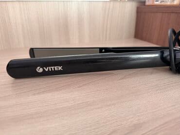 VITEK saç düzləndirici - Rəng: qara - Kompakt, yastı plakalı dizayn – lalafo.az -da VITEK saç düzləndirici - Rəng: qara - Kompakt, yastı plakalı dizayn –